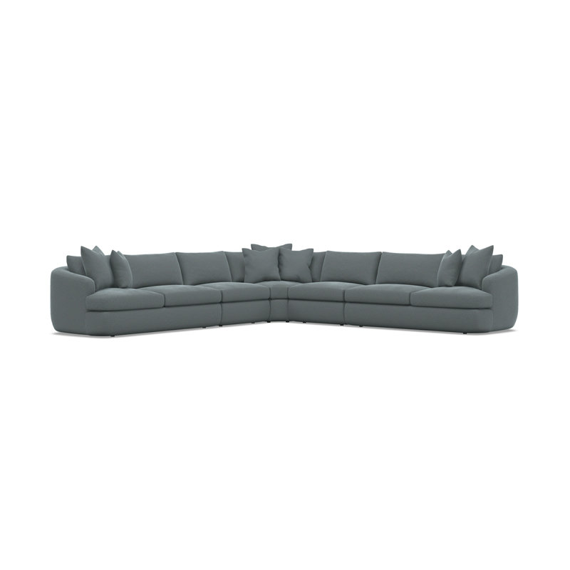 Jules Fabric 5 Pc Sectional, 1592-110