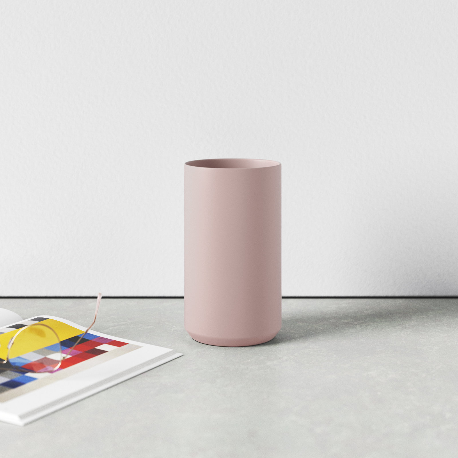 Parsons Table Vase, Pink
