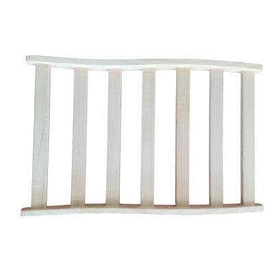 Grille plate et large en pruche pour et, aide à maintenir une bonne posture assise, 2,16 lb. Fabriqué en matériau de soutien correct.