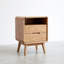 Armoire de chevet en bois massif Pure