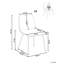 Set of 2 Dining Chairs LORIDA Fabric-1869208966