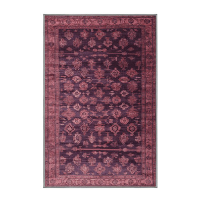 Tapis brun lavable à la machine