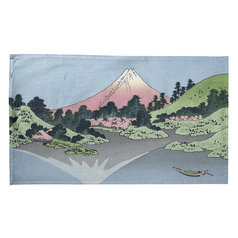 Hague Tea Towel Kitchen Towel, Poly Twill, Pink