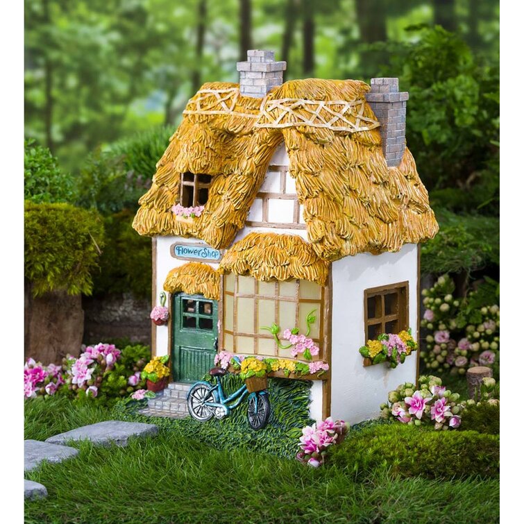 Fairy Garden Miniature Dog House, Dollhouse Dog House, Fairy