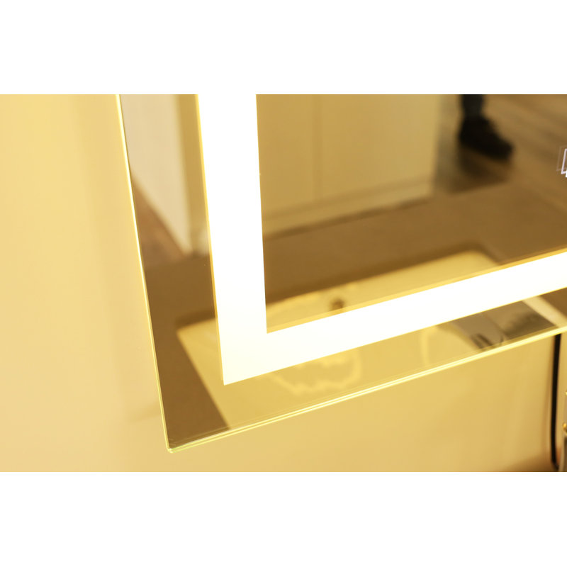 Miroir lumineux biseauté Laniel, 32 po x 28 po