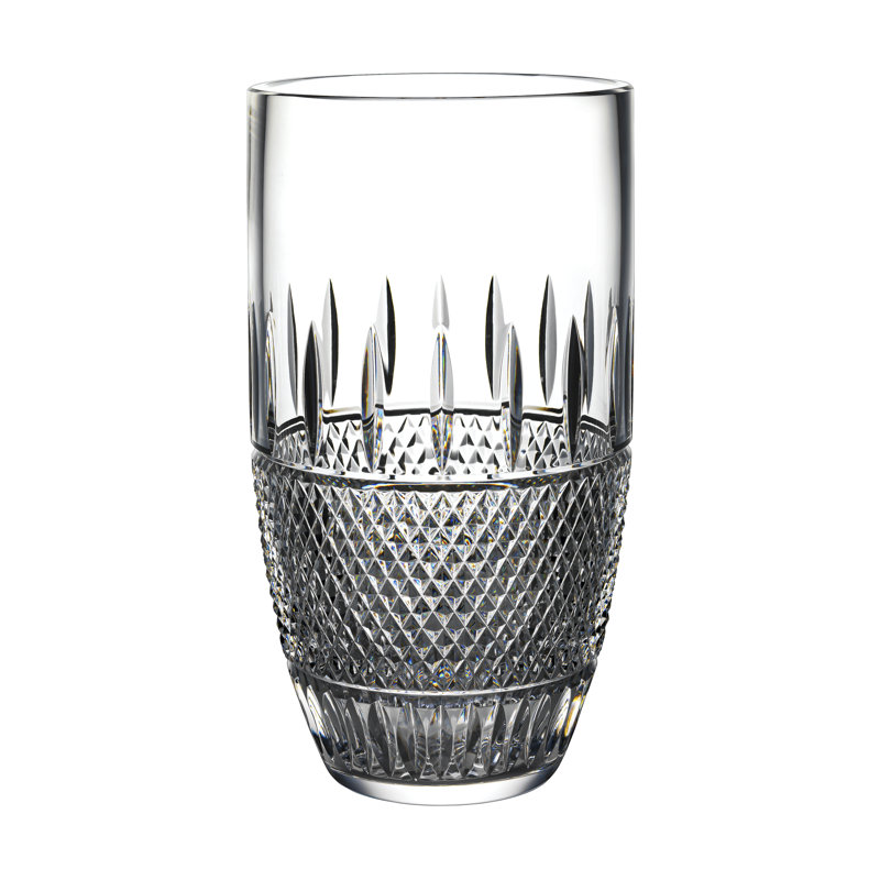  Irish Lace Mastercraft Vase, overall height- 12.1''