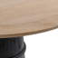 Lunen Round Pine Pedestal Dining Table