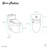 Virage One-Piece Toilet with Vivante Smart Seat 1.1/1.6 gpf-81937974