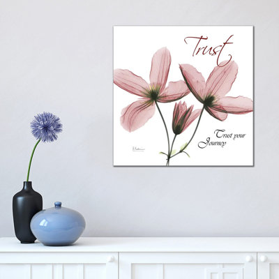 Journey Clematis by Albert Koetsier - Wrapped Canvas Print