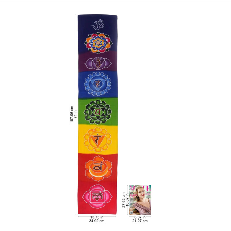 Hand Woven Rayon Tapestry