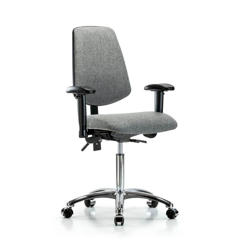 Task Chair, Casters, Gray