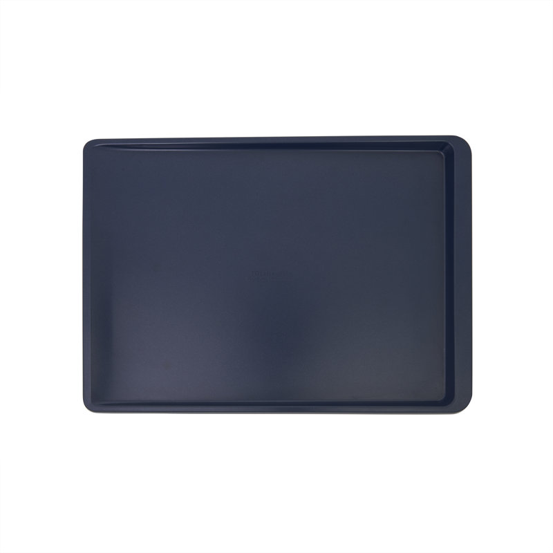 10X15in Nonstick Aluminized Steel Cookie Slider, Ink Blue, 18" x 13", Gray