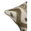 Reversible Walnut Brown And Camel Ikat Pillow Cover And Insert