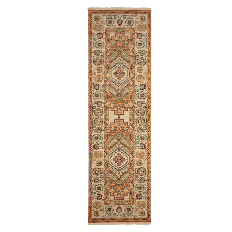 Zofia Geometric Area Rug, Runner 68 x 235cm