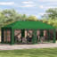 Vidaxl Gazebo Polyester And Steel-126787449-126787450