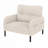 Corduroy Fabric Accent Armchair-1832679465