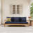 Clairmont Teakwood Patio Sofa-112272350