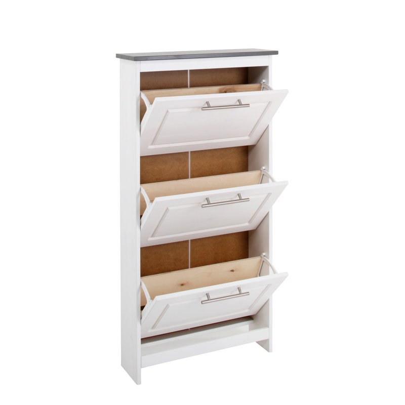 9 Pair Solid Wood Accent, White