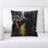 Microsuede Reversible Throw Pillow
