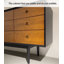Commode d'appoint de luxe rétro grande capacité