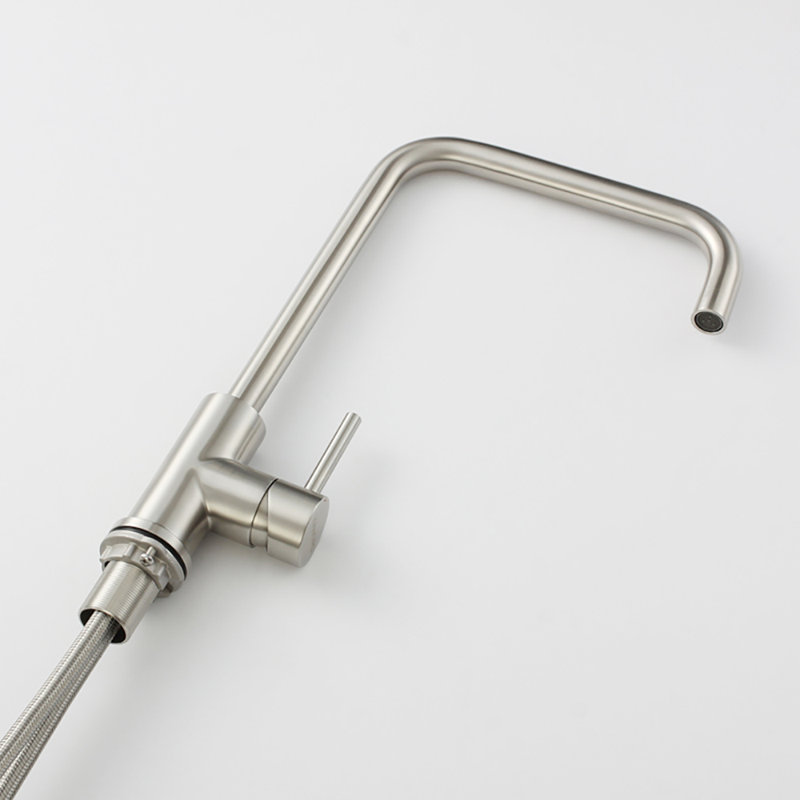 RAEN Cosmos Kitchen Faucet Side Spray, Brushed Stainless Steel