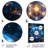 Cosmic Sacred Geometry - Fractals Wall Art-1369386260-1369386265