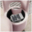 Fauteuil d'appoint pivotant en velours l 20,67 po x P 22,83 po x H 30,12 po Aurelia