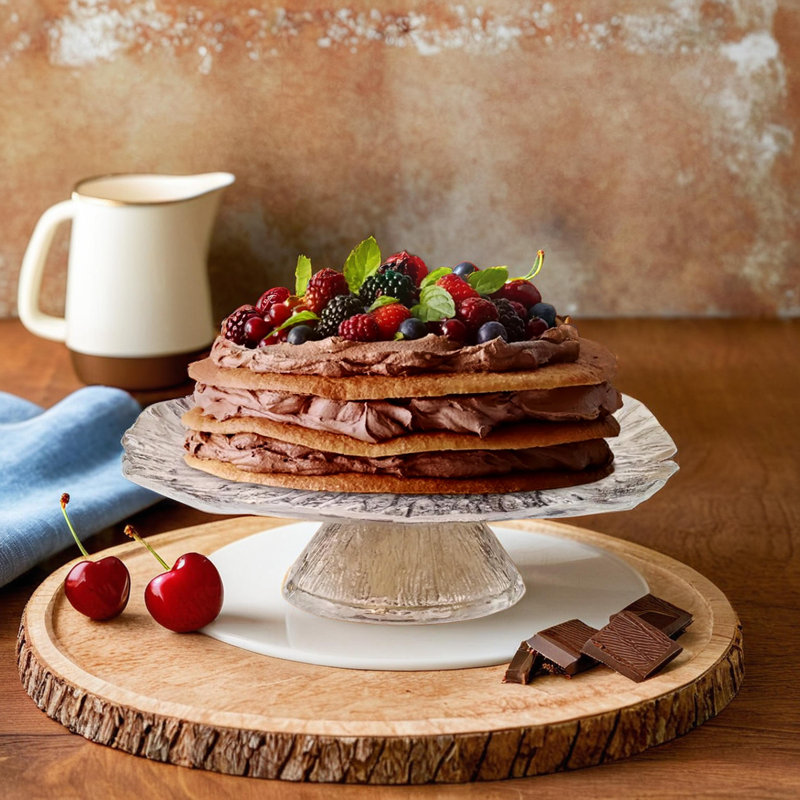 Richy Cake Stand, Silver