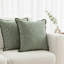 Housses de coussin en coton texturé avec bordure à franges | Housses de coussin Boho -118557128-118557127-116395881