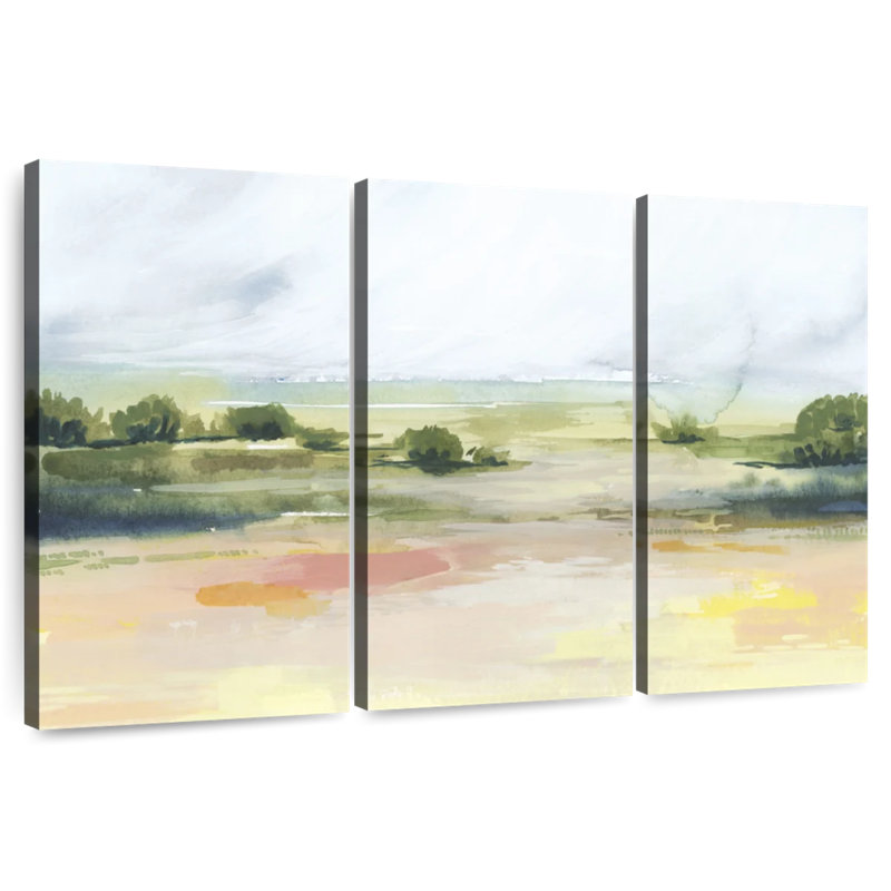 Avery Sunlit Marsh I, 24" H x 38" W