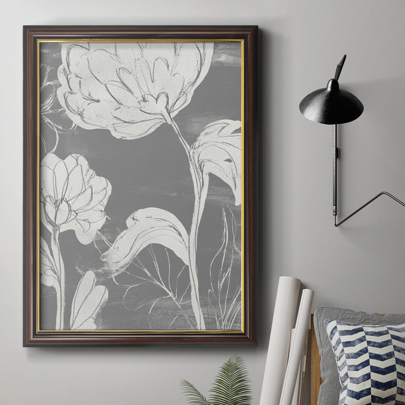 «Grayscale Garden II», reproduction sur toile encadrée, H 36 po x l 24 po x P 2,5 po