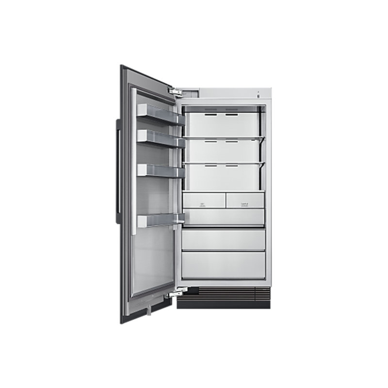 Left Column Panel Kit, Contemporary, Graphite Stainless, 36"
