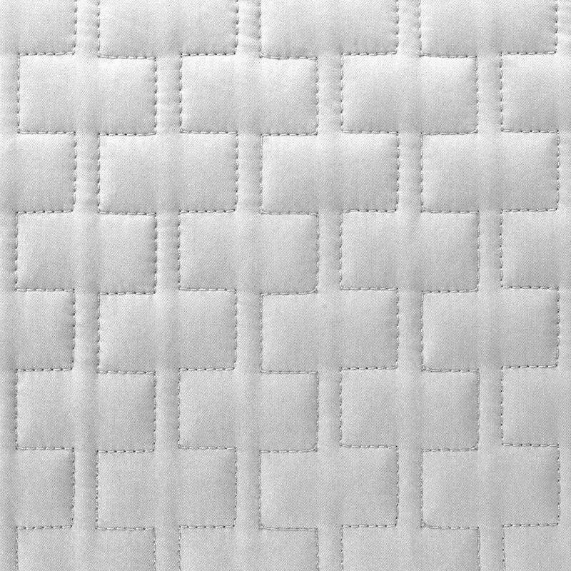 Couvre-lit matelassé BedVoyage - 100% viscose de bambou - Froid et léger, Couvre-lit très grand, Pierre