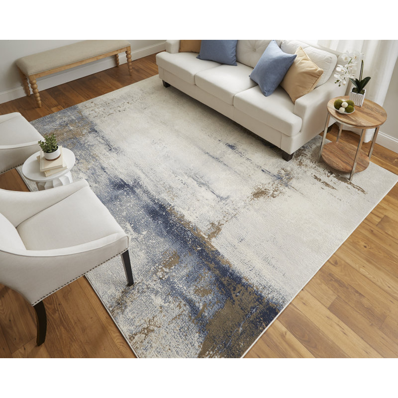 Rohaan Performance Abstract Indoor Rug, Rectangle 10' x 12'10"