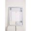 Miroir de salle de bain avec lumières à DEL avant et rétro-éclairé, anti-buée, pour miroirs de salle de bain à fixation murale, 3 couleurs et 5 niveaux de luminosité, horizontal / vertical