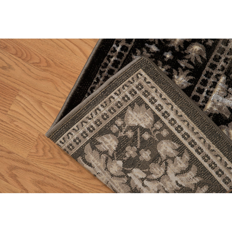 Tapis taupe / ivoire Écosse