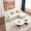 Canapé en velours modulaire Cloud-Like Teddy-1089400490