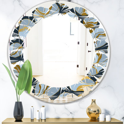 Miroir mural sans cadre en marbre de style iv modern