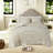 Tufted Cotton King Bedding Sets, Boho Shabby Chic For Home Bedroom