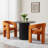 Modern Upholstered Barrel Dining Chairs-95262516