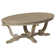 Adagio Oval Cocktail Table w/ Cabriole Legs
