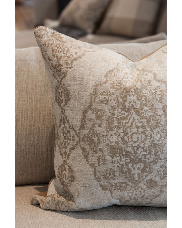 Coussin Ravenna, Brun