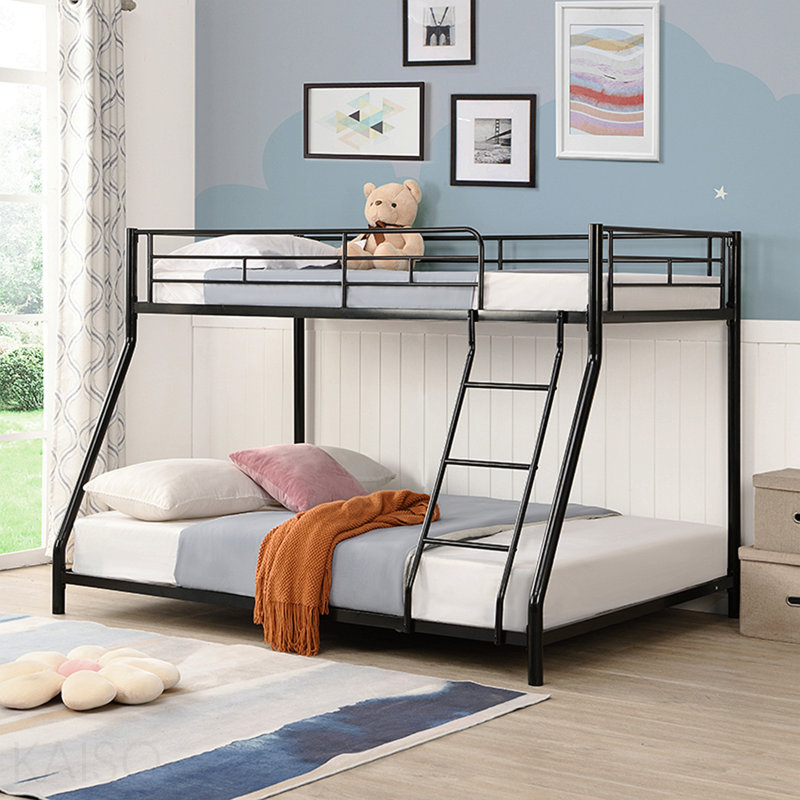 Metal Bunk  Bed  Tf  Black