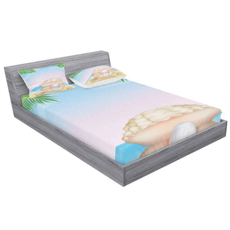 Microfiber Sheet Set, Full Sheet Set with Fitted Sheet