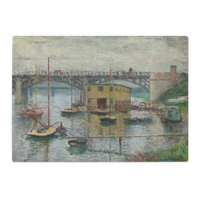 Bridge at Argenteuil by Claude Monet Chopping Board