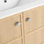 Meuble-lavabo de 24 po en contreplaqué de chêne - construction pour une utilisation à long terme avec armoire