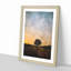 Lone Tree at Dusk - Framed Print-56852634-56852637