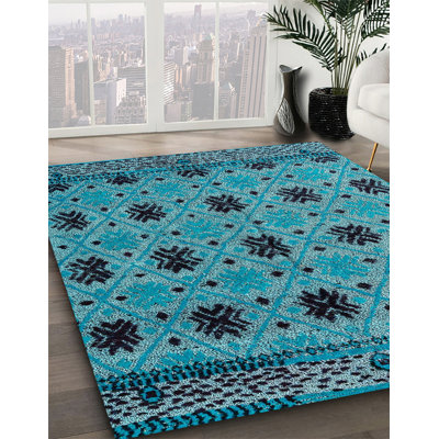 Tapis abstrait moderne 4354