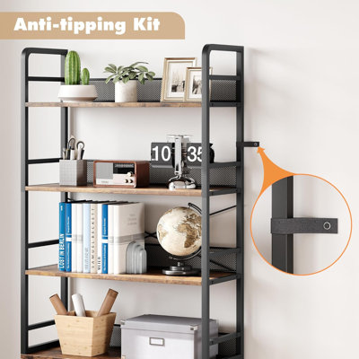 180cm H x 80cm W Steel Bookcase