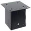 Post Bases Square 12 Pcs Galvanised Steel-552108851-552108849